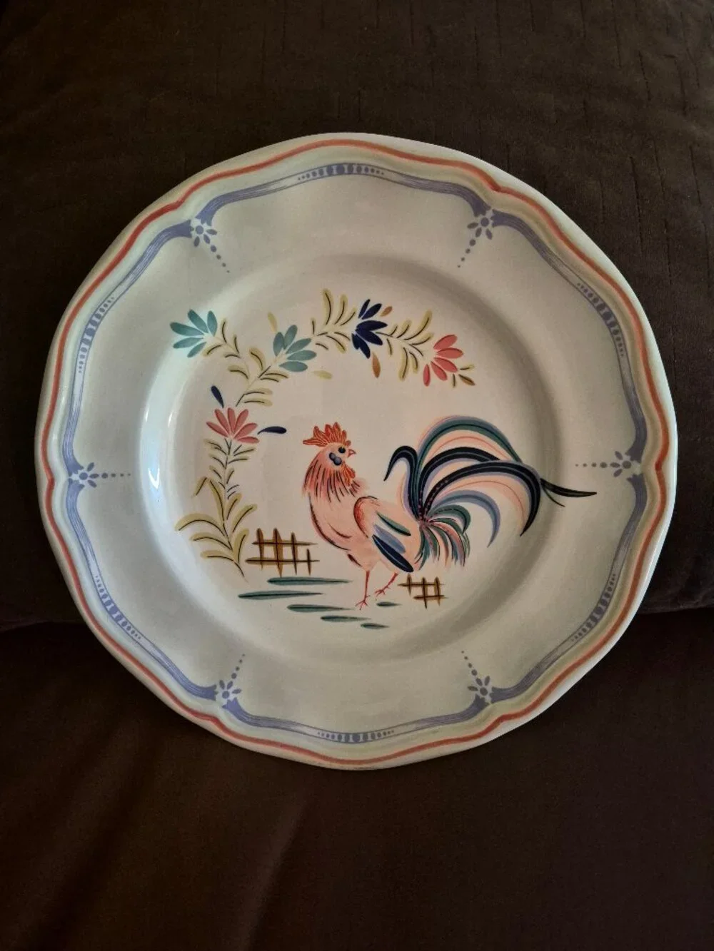 Longchamp Howard Kaplans French Country Store Rooster 10.25
